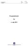 Sak.: 08/1936 Prosjektdirektiv: Versjon: e-valg 2011 Dato Prosjektdirektiv. for