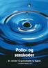 «Typiske senskader ved polio»