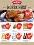 norsk høst -30% Nygrillet kylling fra varmeskapet SPAR 33% Pizza Grandiosa g, stort utvalg Gjelder fnrsadag Lettsaltet torsk