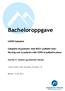 Bacheloroppgave. SAE00 Sykepleie. Sykepleie til pasienter med KOLS i palliativ fase/ Nursing care to patients with COPD in palliative phase