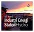 Bli med i. Industri Energi. StatoilHydro