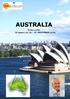 AUSTRALIA. Down under 18 dagers tur SEPTEMBER Reiseleder Arve Mork