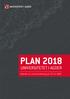 PLAN 2018 UNIVERSITETET I AGDER