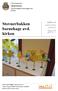 Stovnerbakken barnehage avd. kirken ÅRSPLAN. Oslo kommune Bydel Stovner. kirken. progresjonsplan og kalender