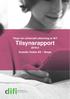 Tilsyn for universell utforming av IKT. Tilsynsrapport 2016:5 Scandic Hotels AS Norge