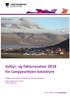 Gebyr- og fakturasatser 2018 for Longyearbyen lokalstyre