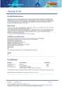 Egenskap Test/Standard Beskrivelse Tørrstoff pr volum ISO Flammepunkt ISO 3679 Method C