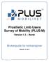 Prosthetic Limb Users Survey of Mobility (PLUS-M)