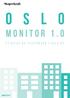 MONITOR 1.0. Et BILDE AV TILSTANDEN I OSLO BY JANUAR 2018