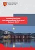 Namsos kommune. -et godt sted å leve. Handlingsprogram med økonomiplan Budsjett 2018