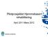 Pilotprosjektet Hjemmebasert rehabilitering. April 2011-Mars 2012