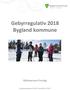 Gebyrregulativ 2018 Bygland kommune