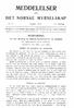 MEDDELELSER FRA DET NORSKE MYRSELSKAP. Redigert av Det Norske Myrselskap ved sekretær, dr. agr. Aasulv Løddesøl MYRDYRKING.