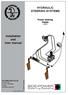 Installation. and HYDRAULIC. Installation. and. User manual. PS600 v Power steering PS600