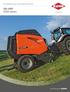 Rundballepresser med variabelt kammer. VB-VBP 2200 serien.  be strong, be KUHN