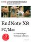 EndNote X8. PC/Mac. en veiledning fra Medisinsk bibliotek