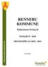 RENNEBU KOMMUNE. Rådmannens forslag til BUDSJETT 2018 ØKONOMIPLAN