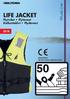 LIFE JACKET. Flytväst Flytevest Kelluntaliivi Flydevest 50 N