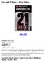 Last ned 21 dager - Sidsel Dalen. Last ned. Last ned e-bok ny norsk 21 dager Gratis boken Pdf, ibook, Kindle, Txt, Doc, Mobi