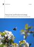 Nasjonal pollinatorstrategi. Ein strategi for levedyktige bestandar av villbier og andre pollinerande insekt