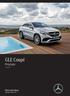 GLE Coupé. Prisliste