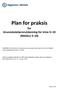 Plan for praksis for Grunnskolelærerutdanning for trinn 5 10 (MAGLU 5-10)