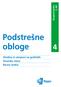 3. del. Stropovi/strehe. Podstreøne obloge. Strešine in stropovi na goltnikih Stranske stene Ravne strehe