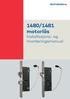 1480/1481 motorlås Installasjons- og monteringsmanual