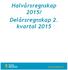 Halvårsregnskap 2015/ Delårsregnskap 2. kvartal 2015