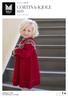 MODELL CORTINA-KJOLE RØD PURE ECO BABY WOOL. #dalegarn #DG #houseofyarn_norway