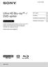 Ultra HD Blu-ray -/ DVD-spiller