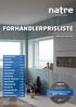 FORHANDLERPRISLISTE. Gjelder fra 1. april 2018 Alle priser er eks. mva. Vindusprodusent med BEST SERVICE * Produktoversikt s. 2. Toppsving s.