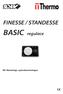 FINESSE / STANDESSE. BASIC regulace. NO Monterings- og bruksanvisningen
