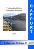 Fiskeundersøkelser i Samnanger kommune R A P P O R. Rådgivende Biologer AS 2489