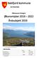 Balsfjord kommune. Rådmannens forslag til: Økonomiplan Årsbudsjett 2019al