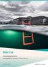 Marina. Produktkatalog Priser gjeldende fra 1. januar Prisene er eks. mva.