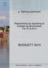 2. TERTIALRAPPORT. Rapportering og regulering av budsjett og økonomiplan Per BUDSJETT Herøy kommune - et hav av muligheter