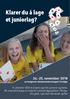 Klarer du å lage et juniorlag? november 2018 arrangeres skolemesterskapet i bridge