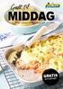 Godt til MIDDAG. Faste, varierte middagstilbud t.o.m GRATIS. oppskriftshefte!