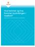 Hva hemmer og hva fremmer byutviklingen i Vestfold? Oppsummering av spørreundersøkelse og innspillsmøte
