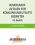 HOVEDTARIFF- AVTALEN FOR KONKURRANSEUTSATTE BEDRIFTER