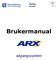 Brukermanual. adgangssystem