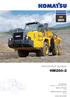 HM Rammestyrt dumper HM 250. MOTORKRAFT 232 kw / o/min MAKS. NYTTELAST 24 t DUMPERKAPASITET, TOPPET 14,7 m³