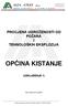 21000 SPLIT, POLJIČKA CESTA 32 tel.: 021 / , fax.: 021 / PROCJENA UGROŽENOSTI OD POŽARA I TEHNOLOŠKIH EKSPLOZIJA OPĆINA KISTANJE