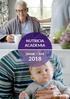 NUTRICIA ACADEMIA. januar juni