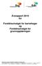 Årsrapport 2016 for. Foreldreutvalget for barnehager og Foreldreutvalget for grunnopplæringen