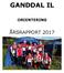 GANDDAL IL ORIENTERING