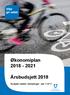 Økonomiplan Årsbudsjett 2018