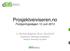 Prosjektveiviseren.no Fordypningsdagen 13. juni 2013