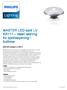MASTER LED-spot LV AR111 ideell løsning for spotbelysning i butikker